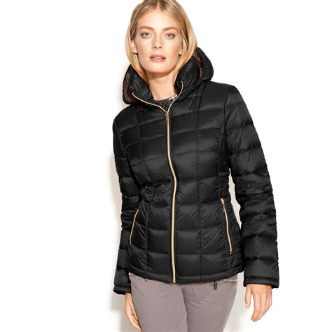 michael kors girls puffer jacket|michael kors padded jackets women.